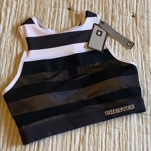 Chestee sports bra - Taylor black/white Sz. 8